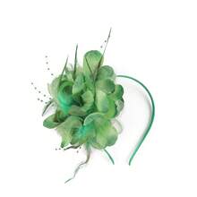 1pc Feather Fascinators Flower Headpiece Tea Party Wedding Cocktail Kentucky Derby Fancy Dress Party Fascinator Headband - Multicolor - View 3