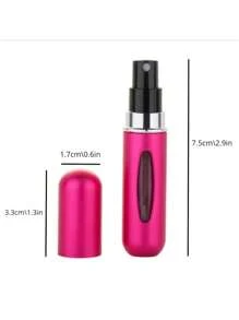 1pc Refillable Mini Perfume Atomizer Spray Bottle Set, Portable Leak-Proof Design For Travel, Handbags, And On-The-Go Touch-Ups, Easy Pump-To-Fill System, Perfect For Carrying Your Favorite Fragrances And Ensuring You Always Smell Fresh Everywhere