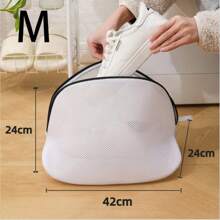 1/2 pièces WHICHLIFE Sac de lavage de machine à laver pour chaussures, vêtements, pantalons, chaussures, jeans, bottes, jupes, maillots de printemps, minimalistes, hauts d'été