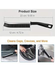 1/2/3 Pcs Long Handle Crevice Cleaning Brush: Designed For Hard-To-Reach Spaces Like Window Tracks, Sliding Door Grooves, Sink Edges, Faucet Bases, And Tight Corners, Stiff Bristles Effectively Remove Dust, Dirt, Grime, And Debris, Slim Profile Easily Slides Into Narrow Gaps, Comfortable Grip For Effortless Cleaning, Construction For Long-Lasting Use, Essential Tool For Kitchen, Bathroom, And Household Cleaning.Bathroom Decor Summer Back To School