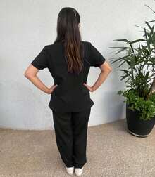 Scrub Sets - Black - View 3