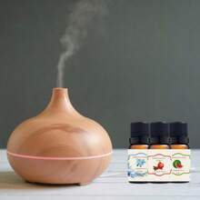 Essências Kit 4 Aromatizador Difusor 10ml - Castanho - Visão 7