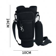 40oz Tumbler Case, Cup Cover, Diving Material Cup Cover, Car Handle Cup Protective Cover, Diagonal Strap Adjustable Strap, Suitable For Outdoor Travel, Fitness, Daily Use.