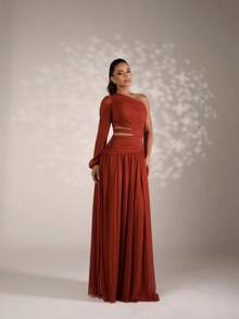 Bridesmaid Dresses - Terracotta - View 2
