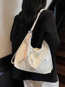 Multi-Function Fashion Shoulder Bag For Women, 2025 New Summer High-End Casual Versatile Shoulder Tote Bag - Multicolor - View 3