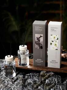 1 pieza Difusor de aceites esenciales sin llama de gran capacidad, con múltiples opciones de fragancias, adecuado para difusor de aroma/humidificador/decoración del hogar y hotel, artículos para el hogar