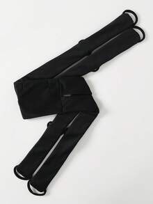 1 pieza Rizador de pelo plegable suave 4 en 1, que crea peinados con ondas grandes y pequeñas, rizador de pelo sin calor para rizos durante la noche, rizadores de pelo sin calor para dormir, set de cintas rizadoras suaves sin calor con clip para rodillos de pelo para look de soplado, herramientas de peinado, accesorios para el cabello - Multicolor - Ver 8