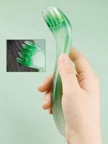 4pcs Gua Sha Tools Set, Full Body Scraping Massage, Facial Beauty Lifting & Slimming Device - Green - View 7