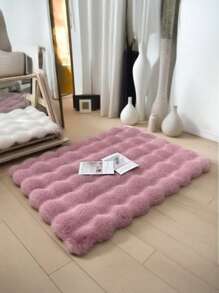 1 pieza Alfombra de peluche cuadrada de suave crema francesa, adecuada para gatos y perros, mini alfombra multifuncional para dormir y ocio, cómoda y fácil de cuidar, ¡un regalo ideal de suministros para mascotas! Cama de descanso para mascotas para invierno y todas las estaciones, 5 opciones de color