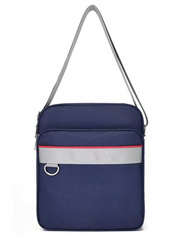 Japanese Student Square Shape Sling Bag, JK Uniform Crossbody Bag, Cross-Border Trade Japan School Messenger Bag