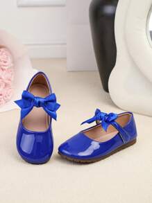 Fashion Children Flat Shoes, New Girls Bowknot Casual Shoes, Girls Spring Shoes