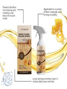 jakehoe 多用途木地板蜂蜡护理喷雾清洁剂 - 清洁、抛光和修复木地板划痕 - 彩色 - 查看 4