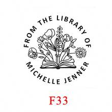 Personalisierter Buchprägestempel (1 Stück), individueller Buchprägestempel, Prägestempel "Aus der Bibliothek", Geschenk für Bücherliebhaber, Bibliotheksprägestempel, Logoprägestempel, personalisierter Hochzeitsprägestempel, Papierprägestempel, Valentinstagsgeschenk, Handprägestempel, multifunktional, dekorativ, wiederverwendbar, modern, bunt, niedlich, Vintage, Cartoon, Kawaii, individuell, personalisiert, einzigartig, maßgeschneidert, für Mitarbeiter, Kunden, Studenten, für Büro/Arbeit/Schule, Bürodekoration