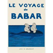 卡通大象巴巴尔家庭汽车可爱瑜伽动漫海报和印刷品帆布印刷墙壁艺术画儿童房装饰可选框架 - 彩色 - 查看 38