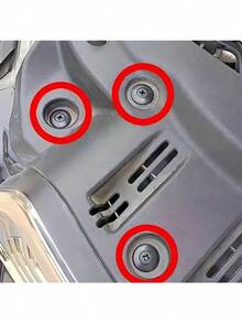 20 Pieces Of 8mm Black Plastic Screws - Durable Car Bumper And Repair Screws - Suitable For ,  Focus, , Nissan And  Vehicles, As Well As Most Cars, Auto Parts Screws, And Auxiliary Hooks - 黑色 - 查看 11