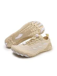 Zapatos de agua de verano para mujeres jóvenes, zapatos de agua slip-on para mujeres, zapatos de agua para hombres, suela de goma antideslizante y suela transpirable de malla para hombres, zapatos livianos de suela blanda y secado rápido para playa, aptos para nadar, caminar por la playa, correr, saltar la cuerda, hacer ejercicio, rafting, surf