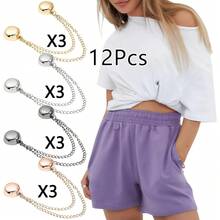 4/6/8/12pcs Women Fashion Magnetic Clips - Multi-Function Scarf Holder & Shawl Fixator, Mixed Colors, No Damage To Clothes - Multicolor - View 21