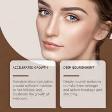 30 ml ögonbrynsvårdande eterisk olja, mild närande för ögonbrynsrötter, sött naturligt vackert vårdande serum - 30 ml - Visa 6