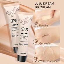 JUJU DREAM BB Cream: Lightweight, Breathable, And With Flawless Coverage To Even Out Skin Tone, Suitable For All Skin Types. Easily Achieve A Fresh, Natural Look.