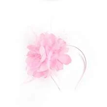 1pc Feather Fascinators Flower Headpiece Tea Party Wedding Cocktail Kentucky Derby Fancy Dress Party Fascinator Headband - Multicolor - View 21