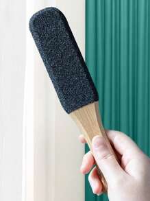 1pc Professional Pedicure Rasp Tool For Dead Skin Crack Heels Beech Wood Foot File Rasp Callus Remover Foot Scrubber