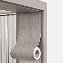 1 件 20cmx5m 自粘木纹修复贴纸，适用于门框 - 黑色乙烯基装饰覆盖胶带，适用于受损木材，易于使用，隐藏瑕疵，非常适合卧室或客厅装饰 - 彩色 - 查看 2