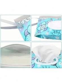 2pcs/Pack Baby Wipes Refill Bags, Portable Flip-Top Wet Wipes Pouches, Self-Sealing Wipes Storage Bags (Random Color & Style)