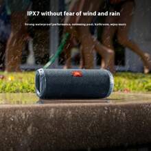 JBL JBL FLIP ESSENTIAL 2 Flagship 2nd Generation Bluetooth Speaker, Outdoor Portable Speaker, Subwoofer, IPX7 Waterproof, Desktop Speaker, Black