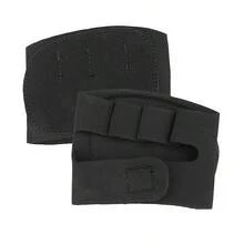 Half-Finger Fitness Training Gloves With Palm Grip Pads Are Suitable For Weightlifting And Gym Training - Black - View 2