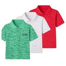 Pacote 5 camisetas gola polo Infantil juvenil do 10 ao 16