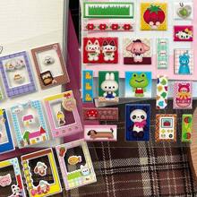 3D Foam Stickers, Bubble Frames, Diary Stickers, Retro Speech Bubbles Decoration, Scrapbook Stickers, Korean Style,School Supplies,Back To School