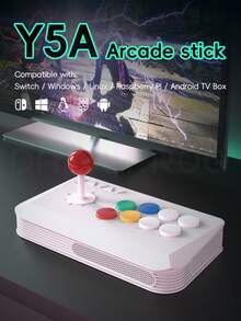 DATA FROG Y5A 街机格斗摇杆，兼容 Switch 2 / OLED / Windows – 支持无线蓝牙、2.4G 和有线连接 - 款式 - 查看 11