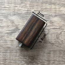 1pc Retro Wooden Sealing Wax Stamp Handle, Sealing Wood Handle Stamp Head Replaceable Handle For DIY Handmade Art Crafts Wedding Invitations,Back To School,School Supplies