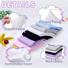 1 对男女通用袖套，男士压缩袖套，工作时遮盖手臂，男女款防紫外线防晒袖套，上学、母亲节配饰 - 多色A - 查看 11