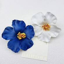 2 Stück Blumen Haar Clips für den täglichen Gebrauch für Mädchen Frisuren, lässige Boho Haarklammern, Haarklammern