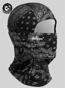 Musion 1 buc. Balaclava originală pentru călărie, imprimeu la modă, mască de față pentru ciclism, sport în aer liber, bandană, alpinism, alergare, drumeții, bentiță, eșarfă
