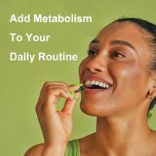 MOTO Metabolism Boosting Capsules - 60 Vegan Capsules With Green Tea Extract, Chromium Picolinate & B12 - Enhance Energy, Curb Cravings, Support Healthy Metabolism - 3 chiếc - Xem 8