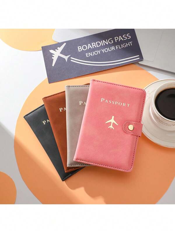 Premium Travel Passport Holder - Safely Stores Multiple Cards, ID Cards And Documents, Organized And Durable Design, Suitable For Frequent Travelers, Multifunctional Passport Wallet, Convenient Card Holder, Multi-Card Passport Wallet