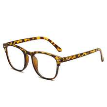 1pc Square Shape Gold & Black Stud Light Glasses Clear Glasses Accessories - Multicolor - View 10