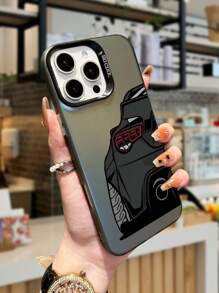 1pc Sports Car Pattern Soft TPU Edge Phone Protective Case Compatible With IPhone13/15/14/13/12/11/16/Galaxy/Redmi/OPPO/VIVO/INFINIX
