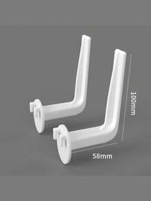 Complete Perforated Board Wall Panels, Plastic Accessories For Pegboard Display And Storage Racks, DIY Entry Wall, Hooks, Baskets, Divider Hooks, Storage Display Wall, Multi-Functional Display Rack, ABS Plastic Entry Display Rack, Gray Honeycomb Grid, With Hidden Screw Holes, Suitable For Key Display/Vertical Expansion/Computer Room Display/Home Office/Kitchen/Studio/Store And Various Occasions - Multicolor - View 22