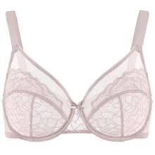 HSIA Enchante Floral Lace Underwire Unlined Unpadded Plus Size Full Coverage Bra - Black - View 7