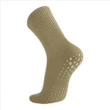 Women's Yoga Socks, Solid Color Midsole Anti Slip Grip Yoga Pilates Ballet Socks