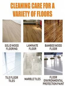 100ml Multi-Purpose Fragrant Floor Cleaner, Orange Scent, Removes Grease, Cleans And Brightens Hardwood Floors And Tiles, Suitable For Various Home Scenarios (Random Shipment Of New And Old Models) - Multicolor - View 5