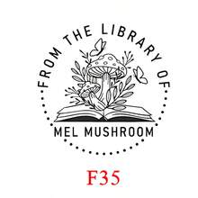 Personalisierter Buchprägestempel (1 Stück), individueller Buchprägestempel, Prägestempel "Aus der Bibliothek", Geschenk für Bücherliebhaber, Bibliotheksprägestempel, Logoprägestempel, personalisierter Hochzeitsprägestempel, Papierprägestempel, Valentinstagsgeschenk, Handprägestempel, multifunktional, dekorativ, wiederverwendbar, modern, bunt, niedlich, Vintage, Cartoon, Kawaii, individuell, personalisiert, einzigartig, maßgeschneidert, für Mitarbeiter, Kunden, Studenten, für Büro/Arbeit/Schule, Bürodekoration