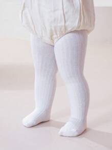 3 Pares de Meia-calça Infantil, Adequada para Usar com Saias na Primavera e no Outono