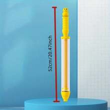Cañón de agua de fuegos artificiales, juguete de agua para niños, cañón de agua de gran capacidad y con rociador de agua, juego de agua de verano, herramienta mágica para guerra de agua, llenado de agua rápido, diseño brillante rosa y amarillo, acción de rebote para niños, piscina, playa, imprescindible para el juego de agua de verano en el patio trasero, juguete de batalla de agua duradero