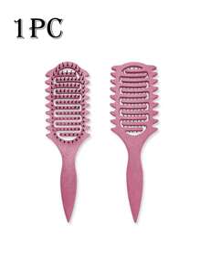 1 pièce Nouvelle brosse bouclante améliorée avec des poils et un design spécial, brosse bouclante spécialement conçue pour les cheveux bouclés, pour façonner et coiffer les boucles pour hommes et femmes, réduisant les tiraillements et la séparation des boucles. Brosses à cheveux, peignes, outils capillaires, produits et accessoires capillaires pour les essentiels de voyage de salon de coiffure, de retour à l'école, de vacances, accessoires capillaires pour femmes