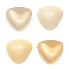 Push Up Bra - Double Sided Adhesive Waterproof Bra Pads, Enhancers Pads Reusable Padded Ultra Instant Lift Inserts For Sports Bra Swimsuit