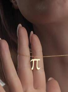 Pi Necklace Math Pendant Pi Number Geek Fashion Jewelry, Ideal Gift For Math Lovers, Teacher Gift, Science Gift
